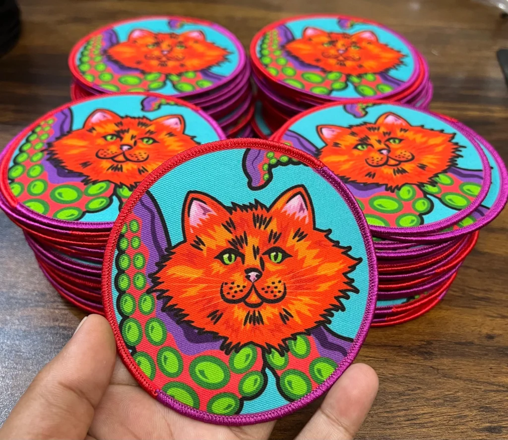 Sublimated Patches