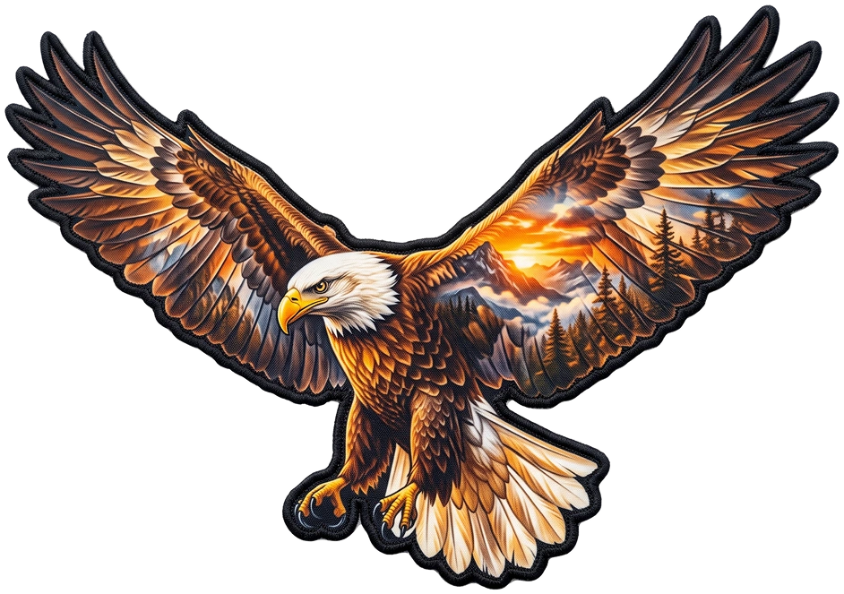 Sublimated Patches